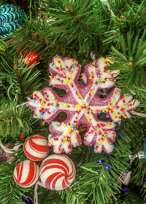 Candy Snowflake by Robert Wilder Jr Candy Snowflake by Robert Wilder Jr